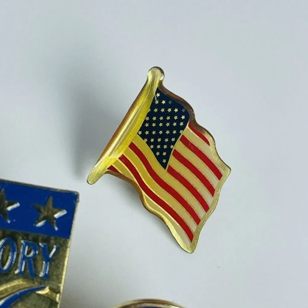 1996 Republican National Committee Presidential Task Force Hat Lapel Pin Lot